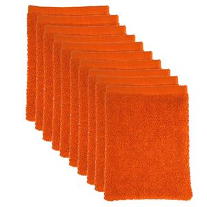 The One Towelling The One Voordeelpakket Washandjes Oranje - 10 stuks