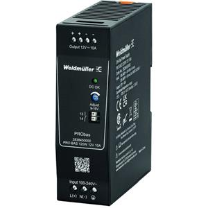 Weidmüller PRO BAS 120W 12V 10A DIN-rail netvoeding Inhoud 1 stuk(s)
