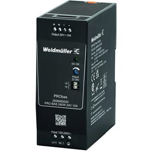 Weidmüller PRO BAS 240W 24V 10A DIN-rail netvoeding Inhoud 1 stuk(s)