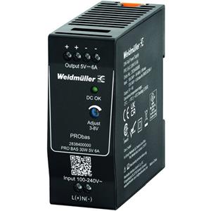 Weidmüller PRO BAS 30W 5V 6A DIN-rail netvoeding Inhoud 1 stuk(s)