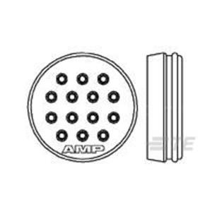 teconnectivity TE Connectivity 213919-2 Ronde connector afdichting Serie (ronde connectors): CPC 1 stuk(s)
