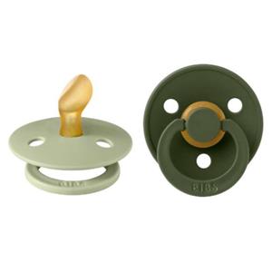 BIBS Fopspeen Infinity 6-18 maanden Sage & Hunter Green 2 stuks.