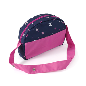 Poppen Luiertas - Vlinders Navy Roze