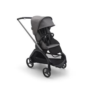 Bugaboo Dragonfly Kinderwagen - Graphite/Grey Melange-Grey Melange