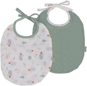 Sterntaler Slabbetje Double Pack Egel groen