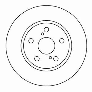 toyota Remschijf
