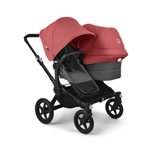 Bugaboo Donkey 5 Duo kinderwagen met wieg en stoel