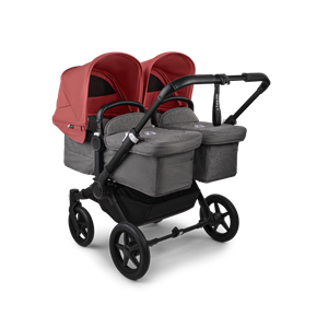 Bugaboo Donkey 5 Twin kinderwagen met wieg en stoel