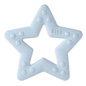 BIBS Bijtring Baby Bitie Star vanaf 3 maanden in baby blauw