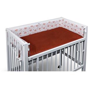 TiSsi Bettnestchen Maxi, Regenbogen, (2-tlg., Nestchen und Einlage), passend für  Beistellbett 50x90 cm