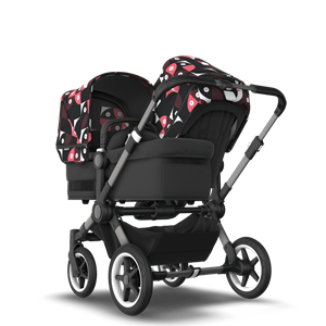 Bugaboo Donkey 5 Duo kinderwagen met wieg en stoel