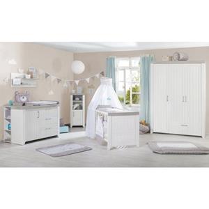 roba Babyzimmer-Komplettset "Wilma", (Set, 3 St., Gitterbett, Wickelkommode, Kleiderschrank), Made in Europe