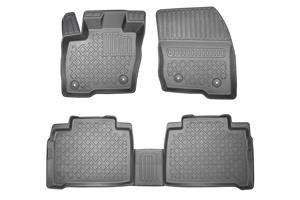 Ford Rubbermatten passend voor  Galaxy III /  S-Max II 2015+ (incl. Facelift / 5&7-Zits)