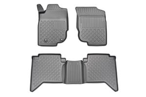 Toyota Rubbermatten passend voor  Hilux Double Cab 2006-2016