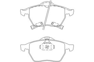 Saab Remblokken set