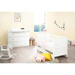 Pinolino Bed en commode Laura breed 2 delig