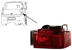 Depo Mistachterlamp  442-4003R-LD2UE