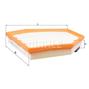 Knecht Luchtfilter  LX 3728/1