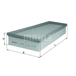 Knecht Luchtfilter  LX 744