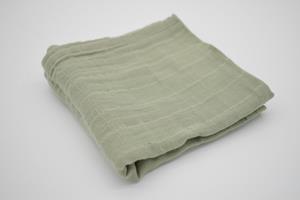 Hydrofiele Luierdoek - Olive Green - 65 x 65 cm - 1 stuk - 100% Biologisch Katoen
