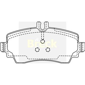 Breck Remblokkenset, schijfrem  23070 00 701 20