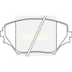 Breck Remblokkenset, schijfrem  23585 00 701 00