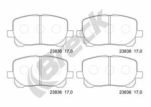 Breck Remblokset, schijfrem  23836 00 701 00