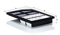 Mitsubishi Luchtfilter