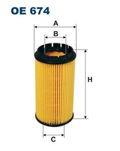 Filtron Oliefilter  OE674