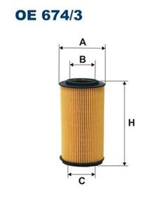 Filtron Oliefilter  OE674/3