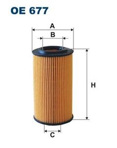 Filtron Oliefilter  OE677