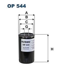Filtron Oliefilter  OP544