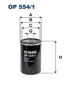 Filtron Oliefilter  OP554/1