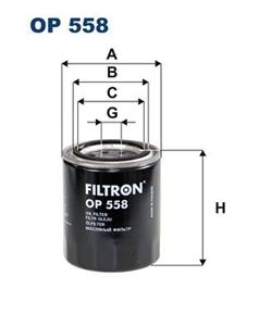 Filtron Oliefilter  OP558