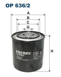 Filtron Oliefilter  OP636/2