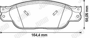 Jurid Remblok set, schijfrem  573023JC