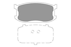 Mazda Remblokken set