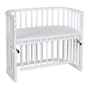 Babybay Maxi Comfort Plus Co-sleeper wit met matras Classic Cotton Soft