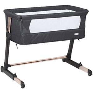 babyGO Co-sleeper Together Black-Gold