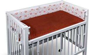 TiSsi Bettnestchen Sophie, Regenbogen, (2-tlg., Nestchen und Einlage), passend für  Beistellbett 40x90 cm