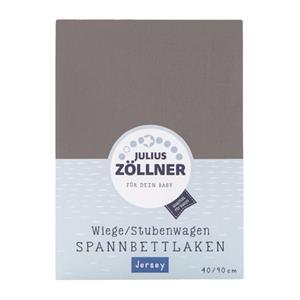 Zöllner JULIUS  Hoeslaken Jersey anthracite 40 x 90 cm