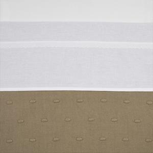 meycobaby Laken hoesje met kant voor baby Meyco Baby 75x100 cm