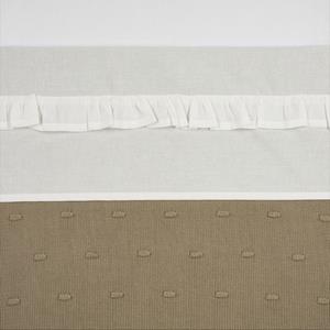 Meyco Wieglaken Ruffle Offwhite 75 x 100 cm