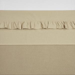 Meyco Wieglaken Ruffle Sand 75 x 100 cm