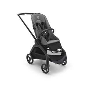 Kinderwagen Dragonfly Base Black Grijs Melange