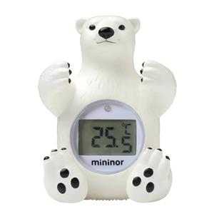 Mininor  Badthermometer Beer - Wit - 1 stuk