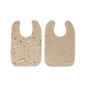 Bébé-jou bébé jou Slabbetje 2-pack Steppe
