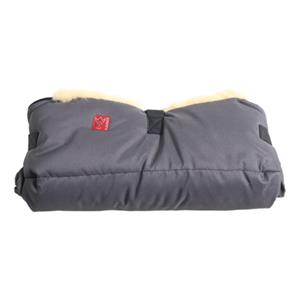 KAISER Lammfell-Handw&auml;rmer Big Double anthrazit