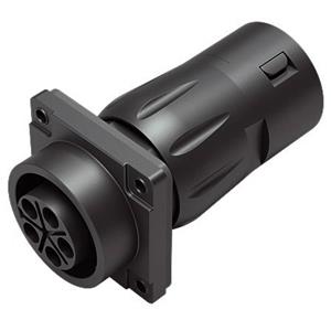 Binder 09 6492 100 05 Ronde connector Flensbus Totaal aantal polen: 4 + PE 1 stuk(s)