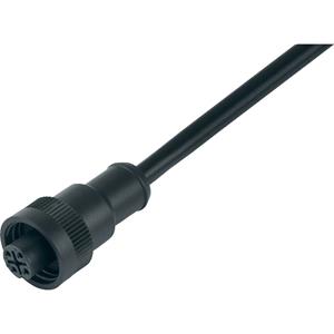 Binder 99 4222 300 04 Ronde subminiatuurconnector Koppeling, recht Totaal aantal polen: 3 + PE 1 stuk(s)